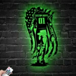 Nfl Metal Sign American Tackle Football 1