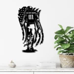 Nfl Metal Sign American Tackle Football 1