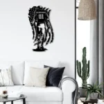 Nfl Metal Sign American Tackle Football 1