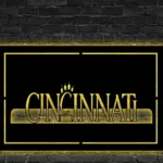 Nfl Metal Sign Cincinnati Bearcats 1