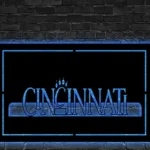 Nfl Metal Sign Cincinnati Bearcats 1