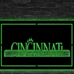 Nfl Metal Sign Cincinnati Bearcats 1