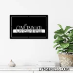 Nfl Metal Sign Cincinnati Bearcats 1