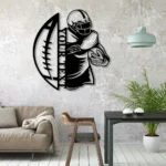 Nfl Metal Sign Custom Ball American Football 1