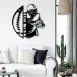 Nfl Metal Sign Custom Ball American Football 1