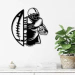 Nfl Metal Sign Custom Ball American Football 1