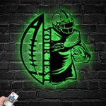 Nfl Metal Sign Custom Ball American Football 1