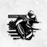 Nfl Metal Sign Custom Usa Football 1