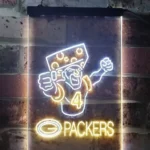 Nfl Neon Sign Green Bay Packer 4 Brett Favre 1