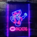 Nfl Neon Sign Green Bay Packer 4 Brett Favre 1
