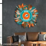 Nfl Neon Sign Miami Dolphin Acrylic Artwork 1