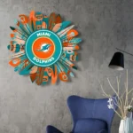 Nfl Neon Sign Miami Dolphin Acrylic Artwork 1