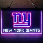 Nfl Neon Sign New York Giantsation 3 Color 1