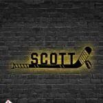 Nhl Metal Sign Bespoke Ice Hockey Logo 1