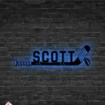 Nhl Metal Sign Bespoke Ice Hockey Logo 1