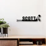 Nhl Metal Sign Bespoke Ice Hockey Logo 1