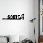 Nhl Metal Sign Bespoke Ice Hockey Logo 1