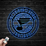 Nhl Metal Sign Custom Nhl St Louis Blues 1