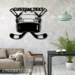 Nhl Metal Sign Ice Hockey 1