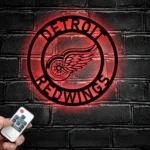 Nhl Metal Sign Nhl Detroit Redwings 1