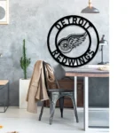 Nhl Metal Sign Nhl Detroit Redwings 1