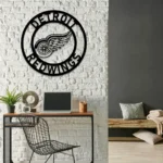 Nhl Metal Sign Nhl Detroit Redwings 1