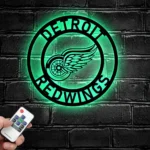 Nhl Metal Sign Nhl Detroit Redwings 1