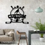 Nhl Metal Sign Personalized Name Hockey 1