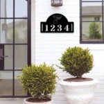 Nhl Metal Sign St Louis Blues Nhl Metal House Number Sign 1