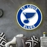 Nhl Neon Sign Nhl St Louis Blues 1