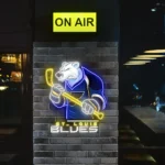 Nhl Neon Sign St Louis Blue Mascot Mascot Acrylic Artwork 1