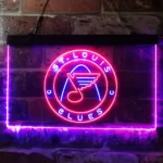 Nhl Neon Sign Stylish St Louis Blues 1