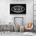 Nhra Metal Sign Drag Racing 1