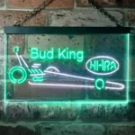 Nhra Neon Sign Bud Sovereign Dragster 1