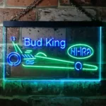 Nhra Neon Sign Bud Sovereign Dragster 1