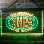 Nhra Neon Sign Drag Racing 1