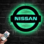 Nissan Metal Sign Logo Car 1