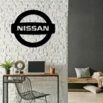 Nissan Metal Sign Logo Car 1