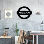 Nissan Metal Sign Logo Car 1