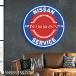 Nissan Neon Sign Super Car 1