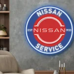 Nissan Neon Sign Super Car 1