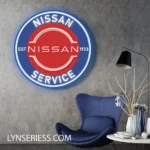 Nissan Neon Sign Super Car 1