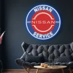 Nissan Neon Sign Super Car 1