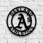 Oakland Athletics Metal Sign Mlb 1