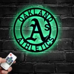 Oakland Athletics Metal Sign Mlb 1