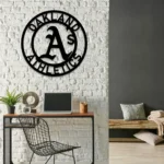 Oakland Athletics Metal Sign Mlb 1