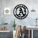 Oakland Athletics Metal Sign Mlb 1