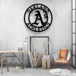 Oakland Athletics Metal Sign Mlb 1