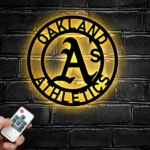 Oakland Athletics Metal Sign Mlb 1