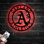 Oakland Athletics Metal Sign Mlb 1
